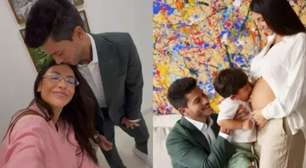Arthur Aguiar e Jheny Santucci anunciam nova gravidez: 'Deus tinha mais pra nós'