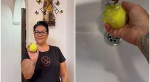 Yolanda Herrera, especialista em limpeza: "Com apenas uma bola de tênis, você pode remover facilmente marcas de paredes e pichações de móveis"