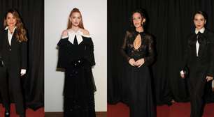Marina Ruy Barbosa de vestido brilhante com laço, Flávia Alessandra e Débora Falabella de smoking e mais: os looks das famosas em evento de cinema (e moda!) em Gramado