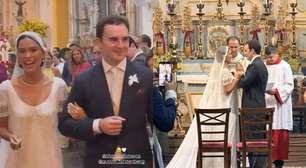 Vestido de noiva Givenchy inspirado em filme de 1964: atriz de 'A Nobreza do Amor', Theresa Fonseca rouba a cena em casamento deslumbrante com diretor teuto-brasileiro. Veja fotos!