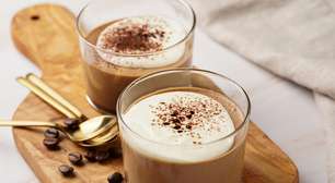 Café depois do almoço? Transforme o sabor da bebida em uma mousse cremosa que fica pronta em apenas 15 minutos