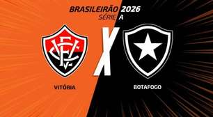 Vitória x Botafogo, AO VIVO, com a Voz do Esporte, às 17h
