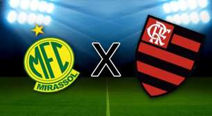 Mirassol x Flamengo pelo Brasileirão: onde assistir ao vivo, horário e escalação