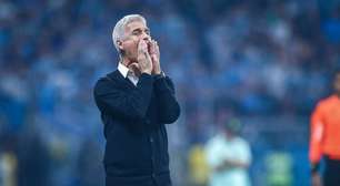 Luís Castro admite atuação ruim do Grêmio: "Não podemos desistir"