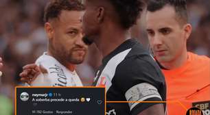 Neymar comenta posts após "vácuo" de Thiago Mendes; veja