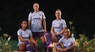 São Paulo lança terceira camisa exclusiva para o time feminino