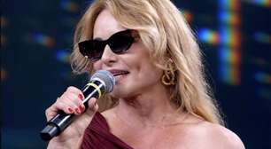 De óculos de sol no 'Domingão', Rita Guedes choca ao expor motivo: 'Dentro do olho'