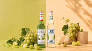 Uva verde vira tendência nos drinks com lançamentos da MONIN