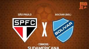 São Paulo x Bolívar: onde assistir, escalações e arbitragem