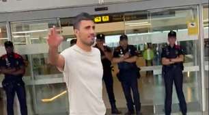 Rodri chega a Barcelona: "É um sonho"