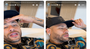 Neymar faz post após 'vácuo' de Thiago Mendes: 'Tenho coisa melhor a resolver'