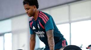 Rodrygo deve voltar a treinar no campo pelo Real Madrid em setembro