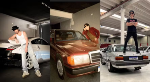 Falido? Fiuk tem coleção de carros de luxo e já vendeu modelos raros para recomeçar