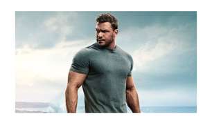 'Eu destruí meu corpo': aos 43 anos, Alan Ritchson, de 'Reacher', revela ter usado testosterona após ganhar 30 kg de músculos em 8 meses; entenda