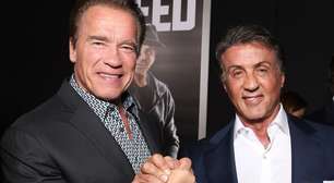 Arnold Schwarzenegger sobre sua rivalidade com Sylvester Stallone: 'Se o percentual de gordura corporal dele era de 7%, eu ficava obcecado até chegar a 10%'