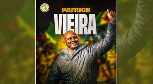 Patrick Vieira é anunciado como novo técnico do Senegal