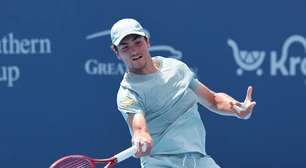 João Fonseca desiste do Masters 1000 de Cincinnati após sentir desconforto no treino
