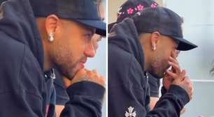 Neymar se explica após aparecer aos prantos na frente da filha, Mavie: 'Sempre quis...'