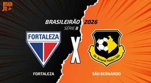 Fortaleza x São Bernardo: onde assistir, escalações e arbitragem