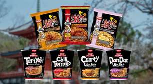 Nissin lança macarrão udon e rámen coreano para explorar sabores asiáticos