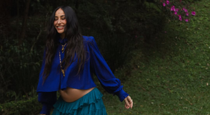 Grávida fashion: Sabrina Sato chama atenção com estilo boho chic e barriga à mostra