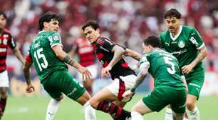 Palmeiras e Flamengo praticamente empatam na disputa pelo título do Brasileirão