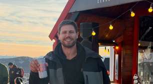 Ex-BBB Jonas Sulzbach sofre fratura durante esqui na Argentina e precisa de imobilização