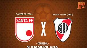 Independiente Santa Fe x River Plate: onde assistir, escalações e arbitragem