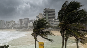 Inmet emite alerta de vendaval para o Rio de Janeiro nesta sexta-feira