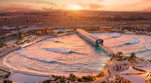Madri fica a 600 quilômetros do mar, mas isso não a impedirá de realizar seu sonho de ter as "maiores ondas" da Europa