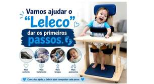 A luta de uma mãe pelo tratamento de paralisia cerebral do Leleco