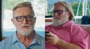 Gabe Newell surpreende fãs com mudança radical na aparência em vídeo do The International 2026
