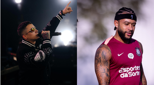 MC Hariel surpreende com recado a Memphis Depay após decisão do Corinthians