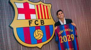 João Cancelo é oficializado pelo Barcelona, que chega a cinco reforços na janela europeia