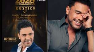 Cartaz de show de Zezé Di Camargo chama atenção ao anunciar data como '12+1'