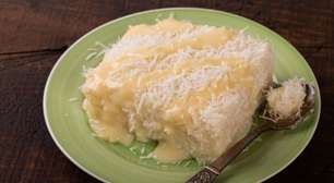 Pudim de coco fit cremoso e fácil, sem leite condensado