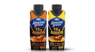 Almond Breeze lança bebida proteica vegetal com 15g de proteína no Brasil