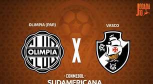 Olimpia x Vasco, AO VIVO, com a Voz do Esporte