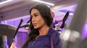 Joelho inchado de Gracyanne alerta sobre cuidados após cirurgia