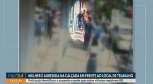 Mulher é agredida com um soco no rosto em calçada no Paraná