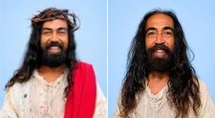 Candidato que usou foto vestido de Jesus foi intimado pela Justiça Eleitoral e precisou atualizar o registro; entenda
