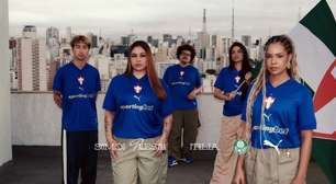 Palmeiras lança novo terceiro uniforme na cor azul