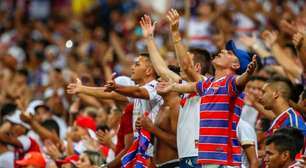 Torcida do Fortaleza vira 'alvo' de críticas de comentarista: "Vergonhoso"