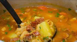 Dobradinha feita do jeito mais fácil do mundo na panela de pressão, para um almoço saboroso