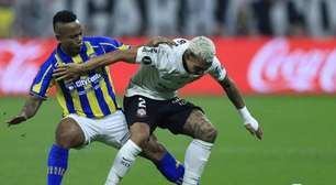 Com um a menos, Corinthians vence Rosario e avança às quartas da Libertadores