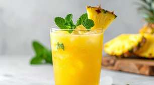 Suco de abacaxi com hortelã: refrescante, leve e fácil de fazer