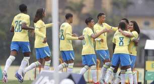 Seleção Brasileira sub-15 atropela o Uruguai: 7 a 0