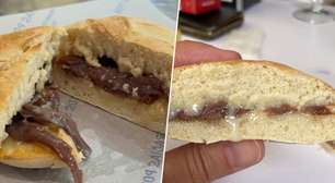 Estão misturando leite condensado e anchovas em um pequeno pãozinho: longe de ser uma aberração