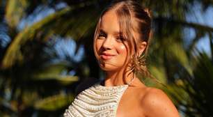 Rafaella Justus usa vestido de crochê e pérolas de R$ 6 mil no pré-wedding de Fabiana; marca estreia no SPFW