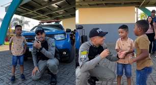 Menino de 5 anos viraliza ao 'denunciar' tio da mesma idade à polícia por ser empurrado